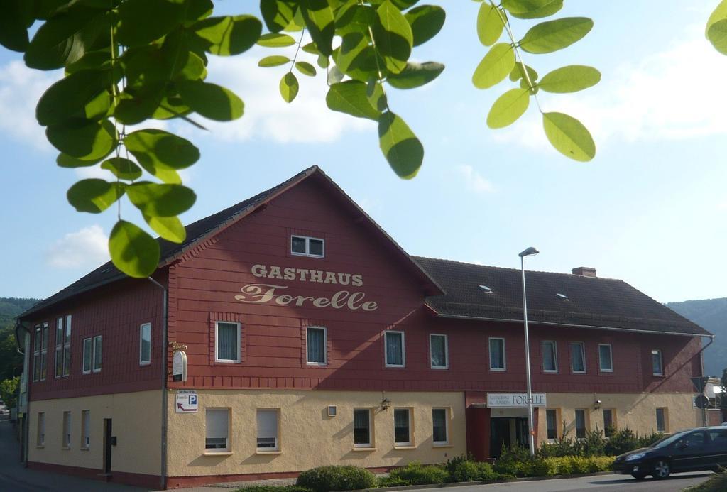 Gasthaus Forelle Thale Exteriör bild